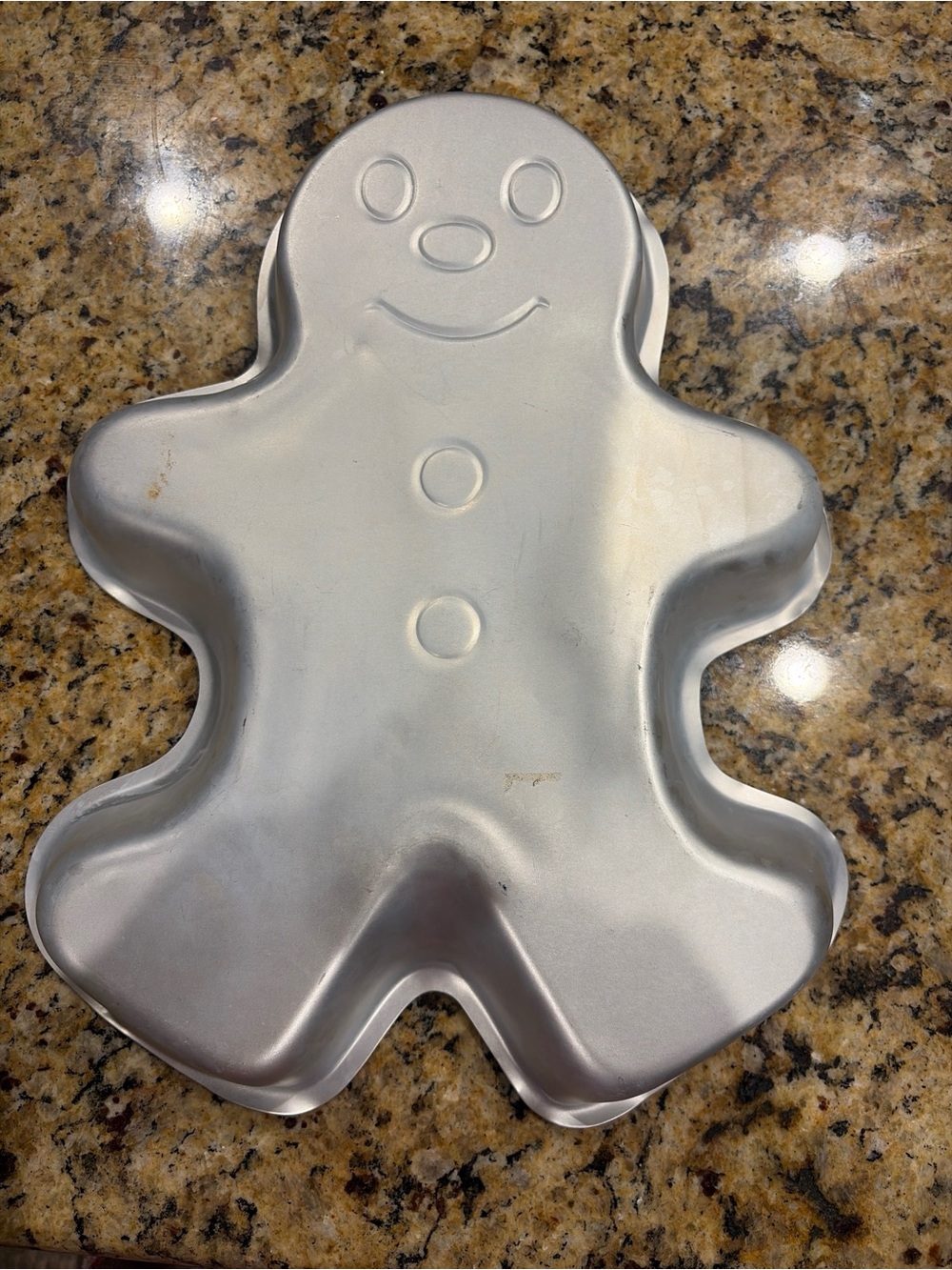 Vintage (1985) Wilton Gingerbread Man Cake Pan Model 2105-2982